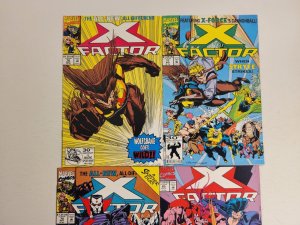 4 X-Factor Marvel Comic Books #76 77 78 80 28 TJ19