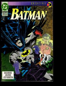 Lot of 8 Batman DC Comic Books 499 498 496 479 468 458 442 441 Bruce Wayne JF10