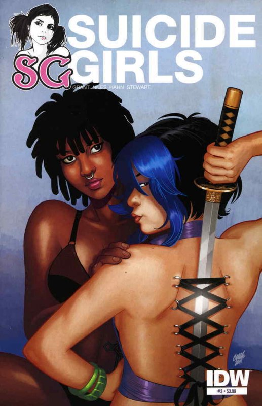 Suicide Girls #3 VF ; IDW