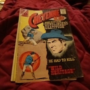 Cheyenne Kid 41 43 83 89 silver bronze age Charlton Comics lot run set western