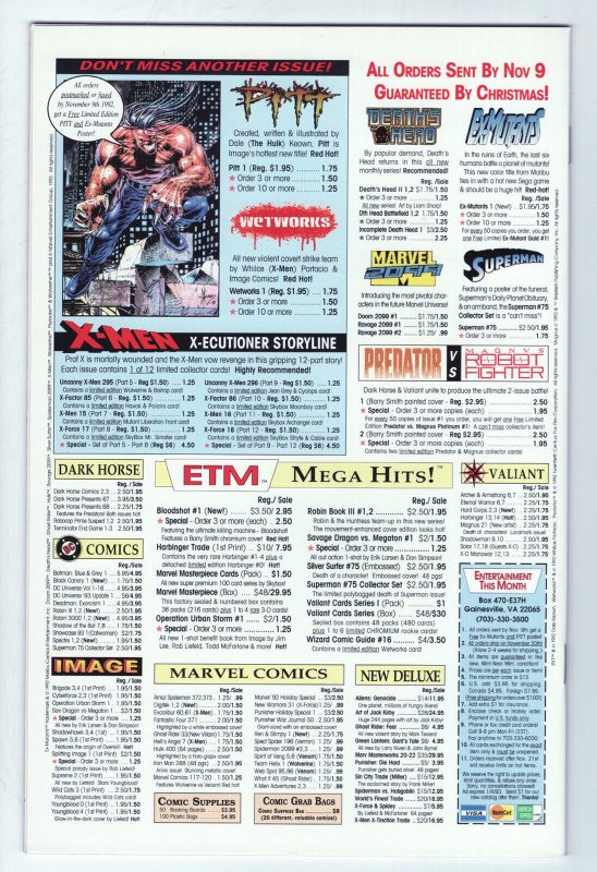 SUPREME #1 - 9.0 -WP -  Embossed Silver Foil Logo