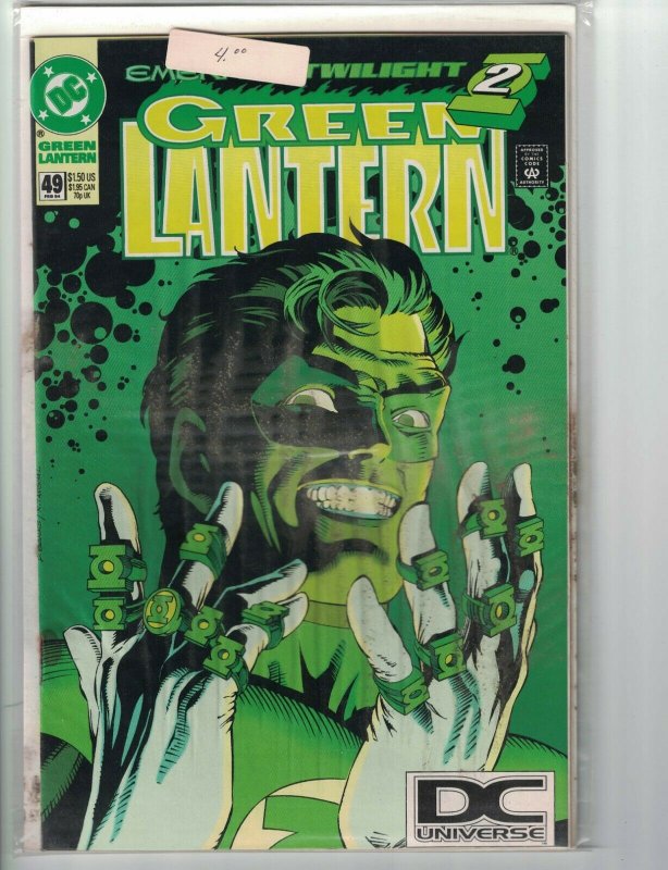 Green Lantern #48 49 51 DC Universe variants set lot - 1st Kyle Rayner