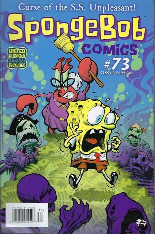 SPONGEBOB #73, VF/NM, Square pants, Bongo, Cartoon comic, 2011 2017, more in sto