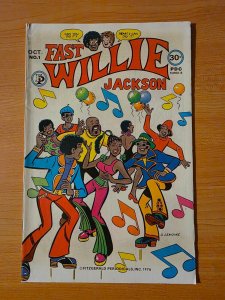 Fast Willie Jackson #1 ~ VF - NEAR MINT NM ~ 1976 Fitzgerald 1st Black Archie