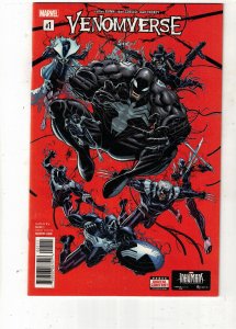 Venomverse #1-5 Set 2017 PRICE DROP NM+ 1st print set Deadpool, Carnage X-23 Wow