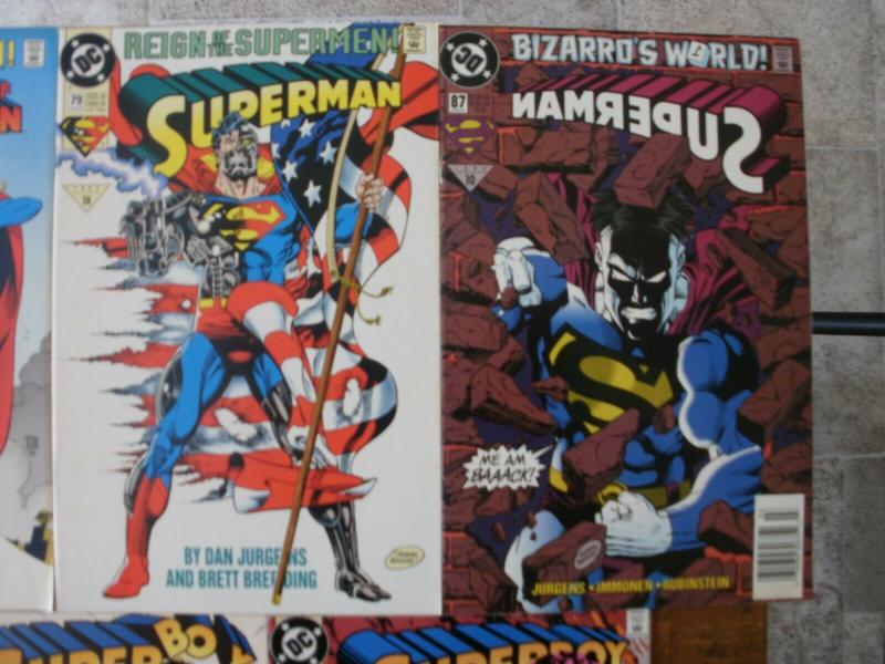 7 DC Comic: ADVENTURES OF SUPERMAN #500 502 SUPERMAN #79 87 91 SUPERBOY #2 3