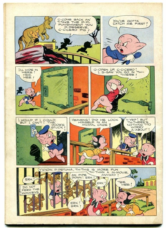 Porky Pig and the Phantom- Dell Four Color Comics #156 1947- VF-