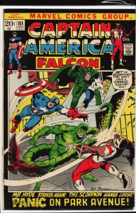 Captain America #151 (1972) Captain America and the Falcon