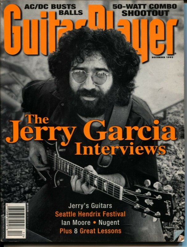 Guitar Player 12/1995-Jerry Garcia-rock n roll history-Ted Nugent-VG
