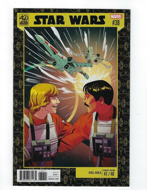 Star Wars # 38 40th Anniversary Variant Cover NM Marvel
