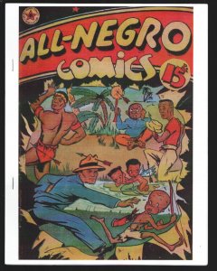 ALL-Negro Comics #1 1947-Limited edition reproduction of the famous title in ...