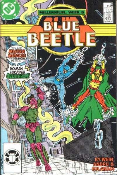 Blue Beetle (1986 series) #21, NM- (Stock photo)