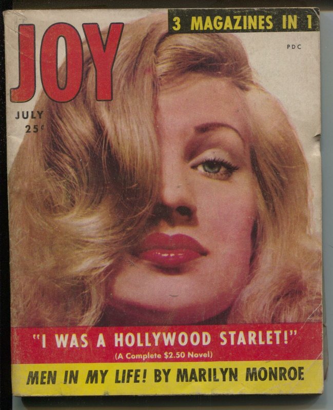 Joy 7/1953-title change-cheesecake & swimsuit pix-Marilyn-Lili St Cyr-G/VG 