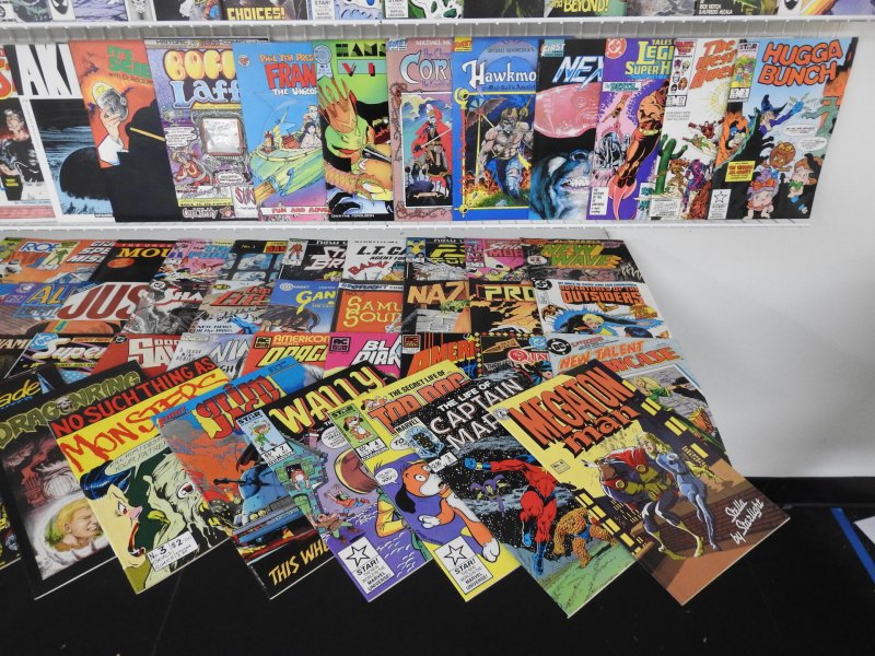 Huge Lot 200+ Comics W/ Batman, Kamandi, Avengers+ Avg VF- Condition!