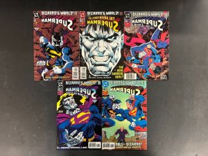 Superman Bizarro's World! (1994) Complete VF- (7.5) Lot of 5