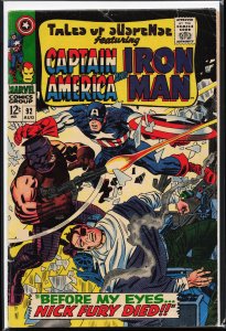 Tales of Suspense #92 (1967) Captain America