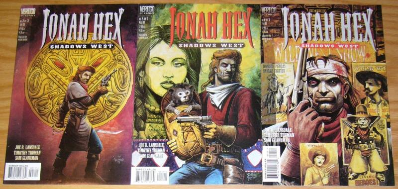 Jonah Hex: Shadows West #1-3 VF/NM complete series - joe r. lansdale  tim truman