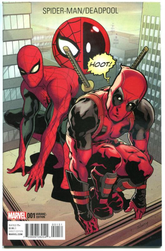 SPIDER-MAN DEADPOOL #1, NM, Variant, Sliney, 2016, Bromantic, more in store