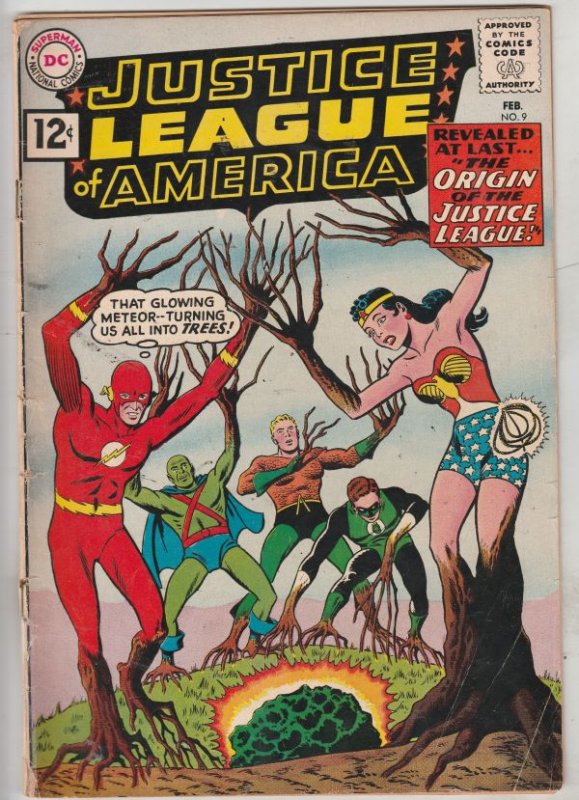 Justice League of America #9 (Feb-61) VG Affordable-Grade Justice League of A...