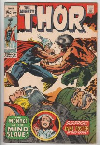 Thor, the Mighty #172 (Jan-70) VF/NM+ High-Grade Thor