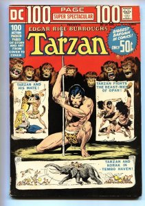 DC 100 PAGE SUPER SPECTACULAR #19-comic book Tarzan-FN/VF-DC