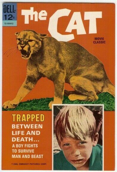 CAT (1966 DELL) 12-109-612 (MOVIE CLASSICS F-VF Barry C COMICS BOOK