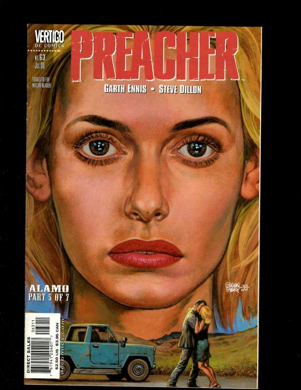 Lot of 10 Preacher Veritgo DC Comic Books #57 58 59 60 61 62 63 64 65 66 HY3