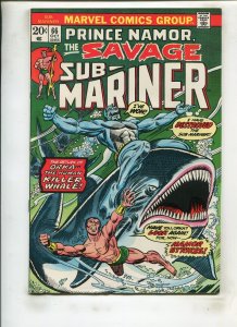 SUB-MARINER #66 (9.0) RISE, THOU KILLER WHALE!! 1973