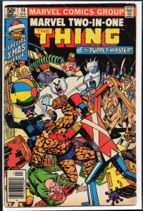 Marvel Two-in-One #74 (1981) Puppet Master
