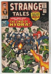 Strange Tales #140 (Jan-66) VF High-Grade Nick Fury, S.H.I.E.L.D., Dr. Strange