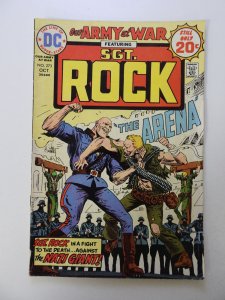 Our Army at War #273 (1974) FN- condition  stamp back cover