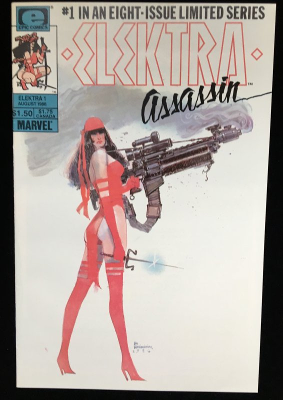 Elektra Assassin 1 (1986) - Excellent- High Grade