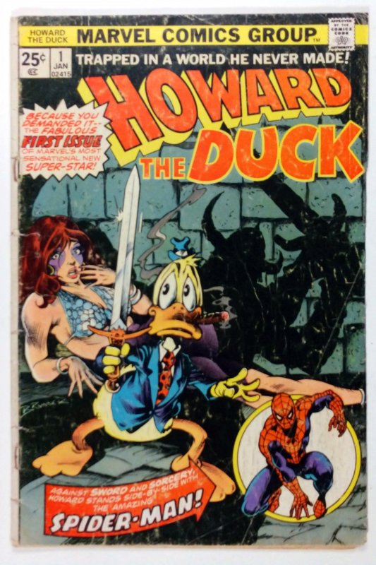 Howard the Duck #1 (1976) 1st app of Beverly Switzler and Pro-Rata