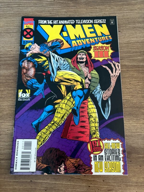 X-Men Adventures Season 3 # 1 NM- Marvel Comic Book Wolverine 19 J458