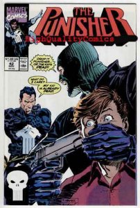 PUNISHER #42, NM-, Mike Baron, Mark Texeira, Blood,1987 1990, more in store