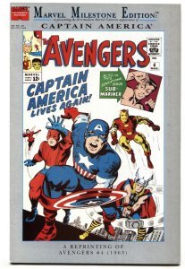 Marvel Milestone Edition: Avengers #4 - 1992 - Marvel - FN - comic book