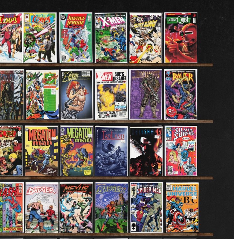 Huge Lot 150+ Comics with Starman, Airboy, Jonny Quest & More!