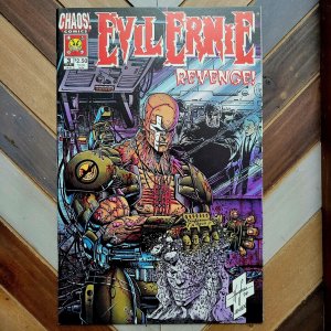 EVIL ERNIE: REVENGE #2, 3 (Chaos 1993) Plus KILLZONE Previews HUGHES & PULIDO