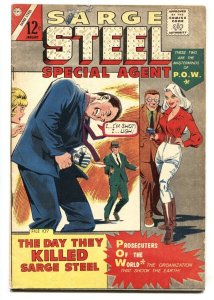 SARGE STEEL #7 1965-Special Agent-CHARLTON comic book