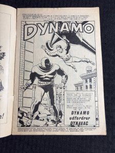 1968 TORDEN AGENTERNE (Thunder Agents) #3 VG 4.0 Dynamo Wally Wood DANISH