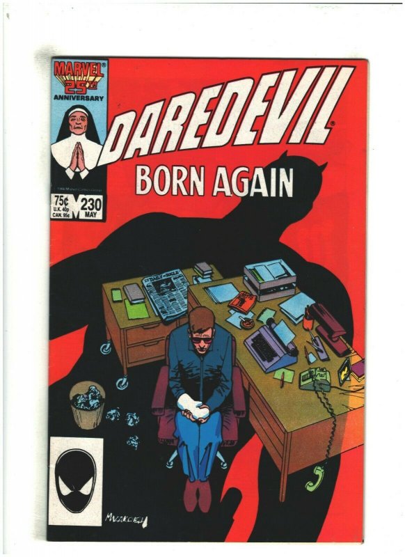 Daredevil #230 VF 8.0 Marvel Comics 1986 Frank Miller Born Again
