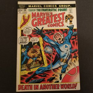 Marvel's Greatest Comics-Starring THE FANTASTIC FOUR!!