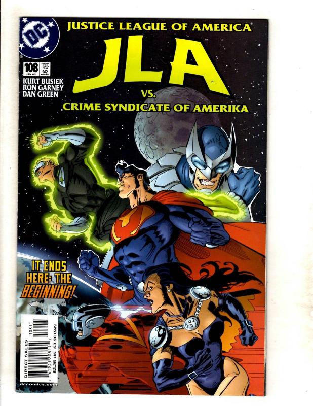 12 JLA DC Comic Books # 97 98 99 100 101 102 103 104 105 106 107 108 Batman MF14 