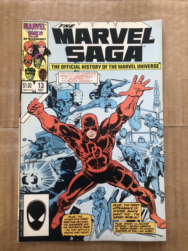 The Marvel Saga The Official History of the Marvel Universe #13 Direct Editio...