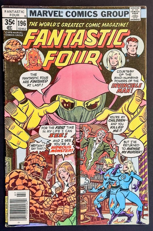 Fantastic Four #196 (1978) FN