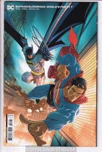 BATMAN SUPERMAN WORLDS FINEST (2022 DC) #7 VARIANT 1:25 CVR C PETE WOODS G54908