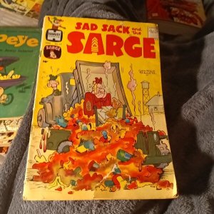 Sad Sack and the Sarge #19 (Harvey Comics 1959) Army Humor Vintage Silver Age