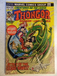CREATURES ON THE LOOSE # 24 MARVEL FANTASY THONGOR BARBARIAN SWORD SAVAGE