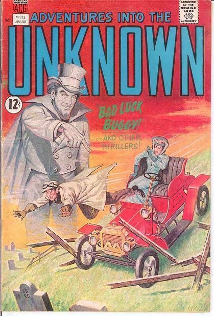 ADVENTURES INTO THE UNKNOWN 173 VG-F COMICS BOOK