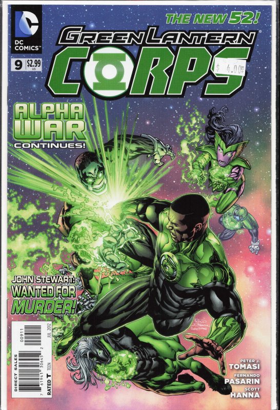 Green Lantern Corps #9 (2012) Green Lantern Corps